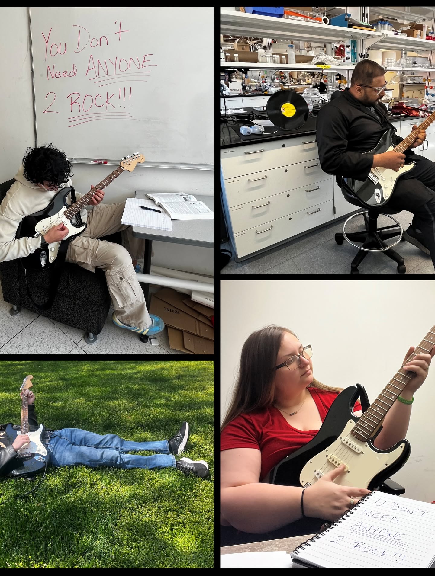You Don't Need Anyone To Rock cover